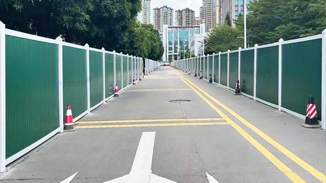 市政標(biāo)準(zhǔn)綠色PVC圍擋-惠州惠東縣大嶺街道PVC綠色圍擋