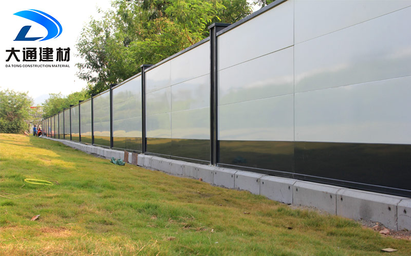 深圳市政圍擋，市政施工圍擋安裝現場效果圖