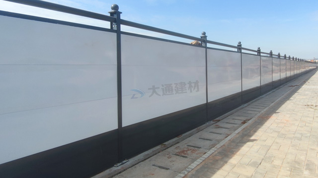東莞圍擋C型-東莞清溪鎮工地施工圍擋案例-東莞-深圳市大通建材有限公司鋼圍擋生產定制廠家