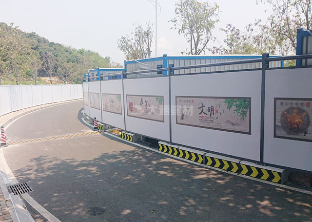 惠州圍擋C型-惠州市政道路施工圍擋工程案例
